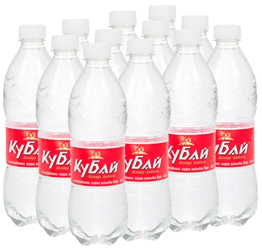 Вода Кубай 0.5 литра негазированная (ПЭТ)