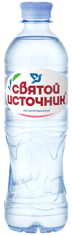 Вода Святой Источник 0.5 литра негазированная (ПЭТ)