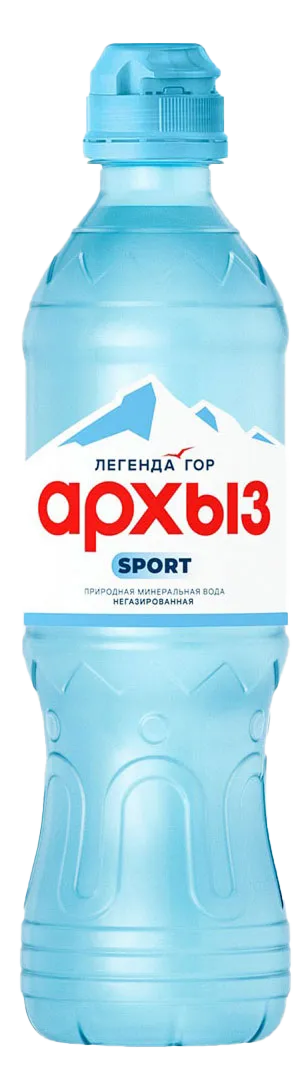 Вода питьевая Легенда Гор Архыз 0.75л крышка спорт, негазированная (ПЭТ)