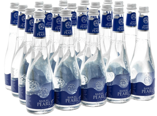 Вода Baikal Pearl (Жемчужина Байкала) 0.53 литра негазированная (стекло)