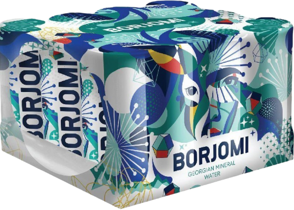 Вода Borjomi (Боржоми) 0.33 литра газированная (Ж/Б)