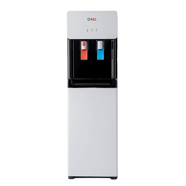 Кулер напольный AEL LC-AEL-850a (АЕЛ) компрессорный, белый с черным, нижняя загрузка