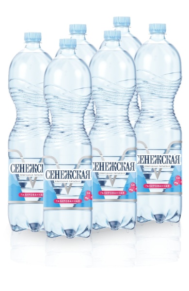 Вода Сенежская 1.5 литра газированная (ПЭТ)