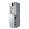 Кулер напольный AEL LD-AEL-47c (АЕЛ) электронный, белый с серебром, со шкафчиком