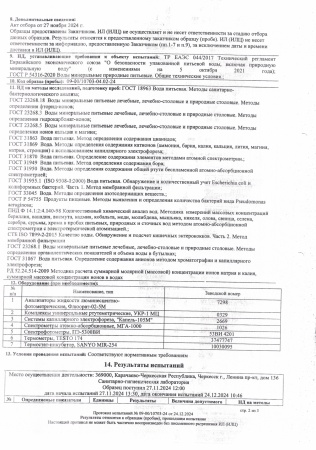 Вода Горная вершина 19 литров